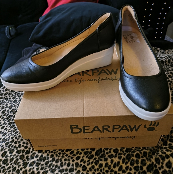 Naturalizer Women's Black Leather Espadrilles Blk 7.5 - Picture 2 of 5